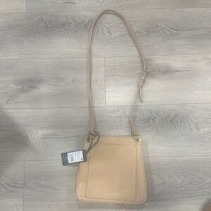 Rebecca Minkoff Beige Leather Crossbody Bag